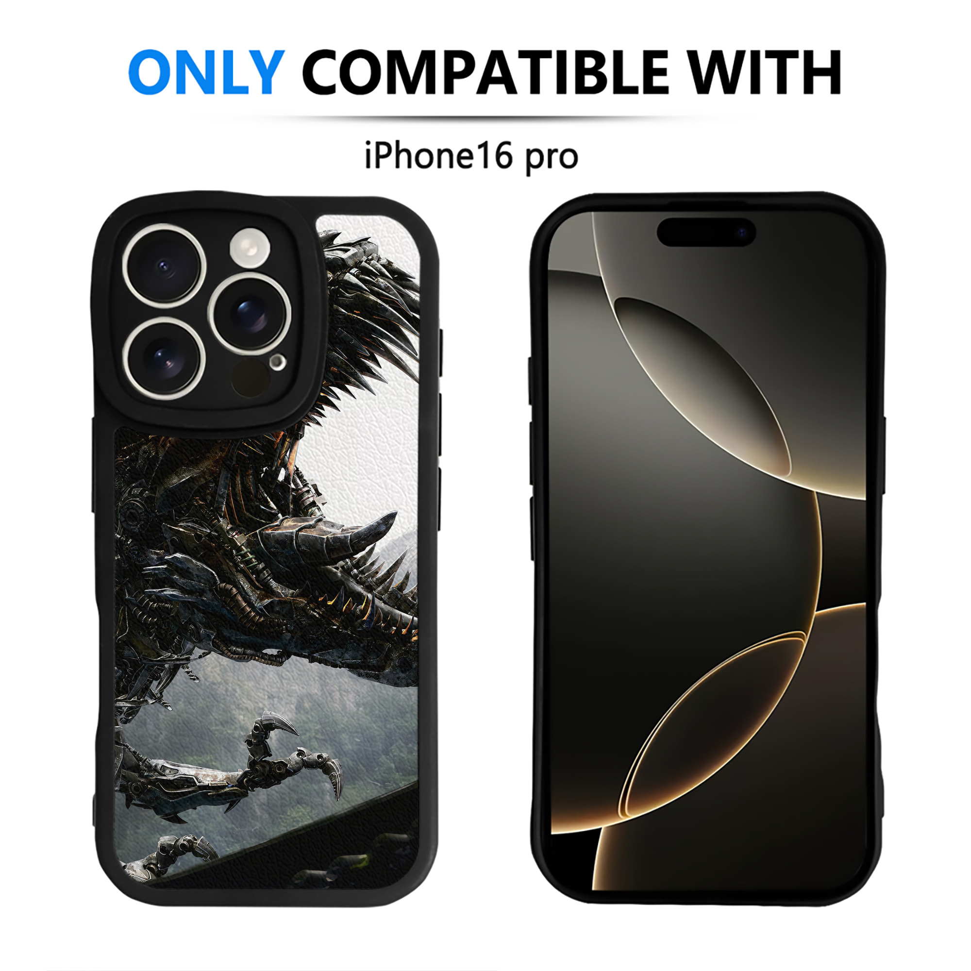 （画像用） Transformers トランスフォーマー 【iPhone 16シリーズ対応】シリコンスマホケース（レザー調） 材質：シリコン